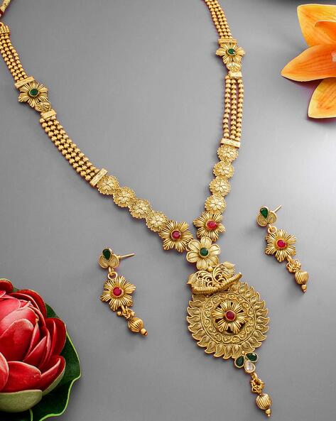 New Arrivals Super Designer Necklace set with Earrings