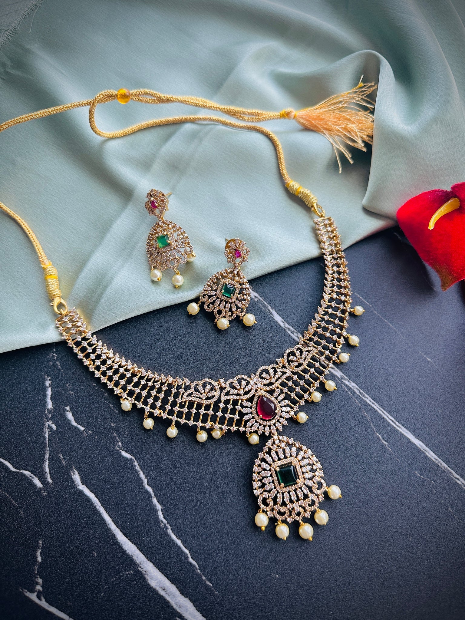 Super Designer Chocker set with Earrings